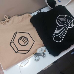 Śrubka z nakrętką XXL