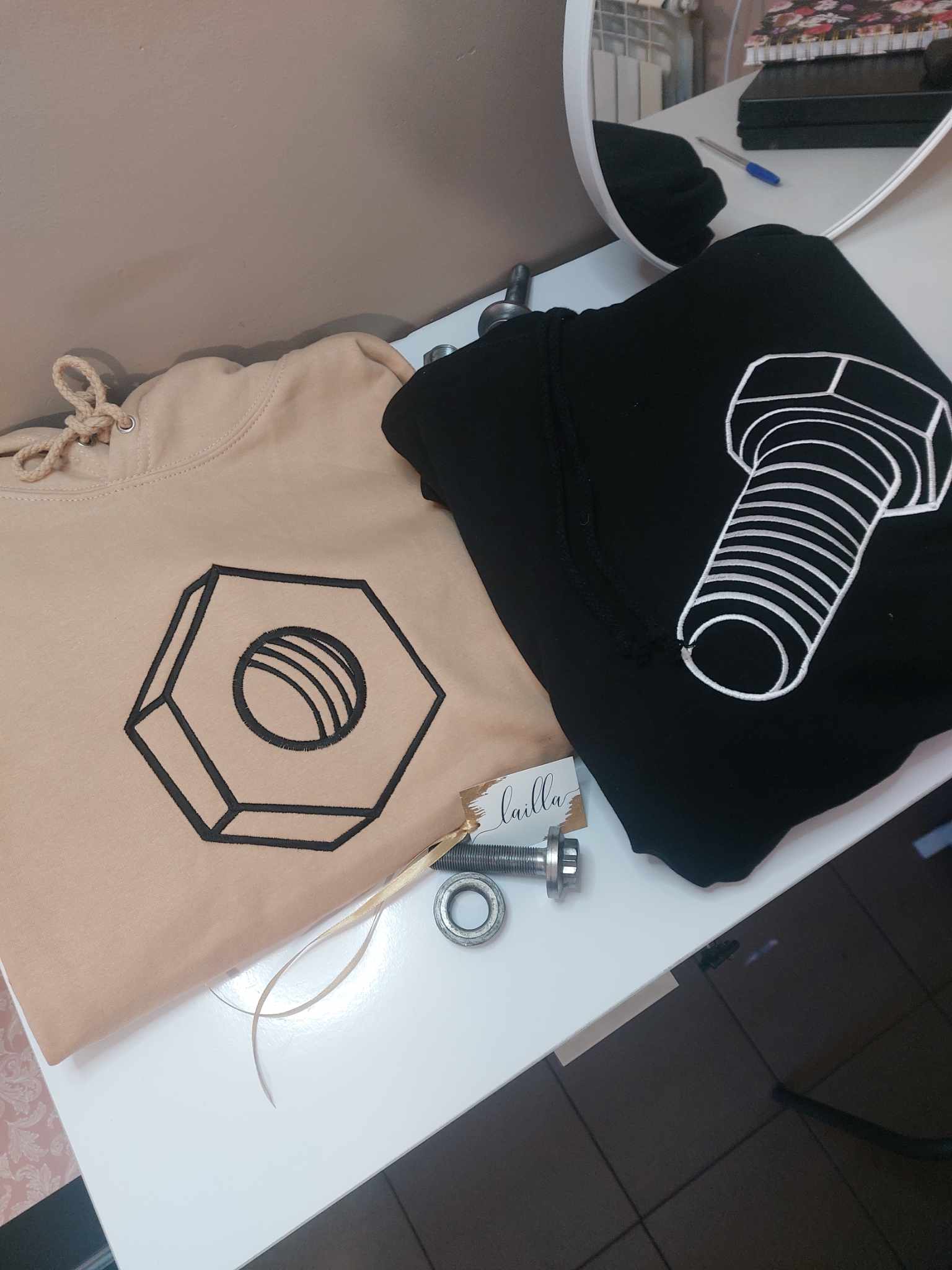 Śrubka z nakrętką XXL