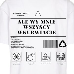 Ale wy mnie wszyscy wkurwiacie