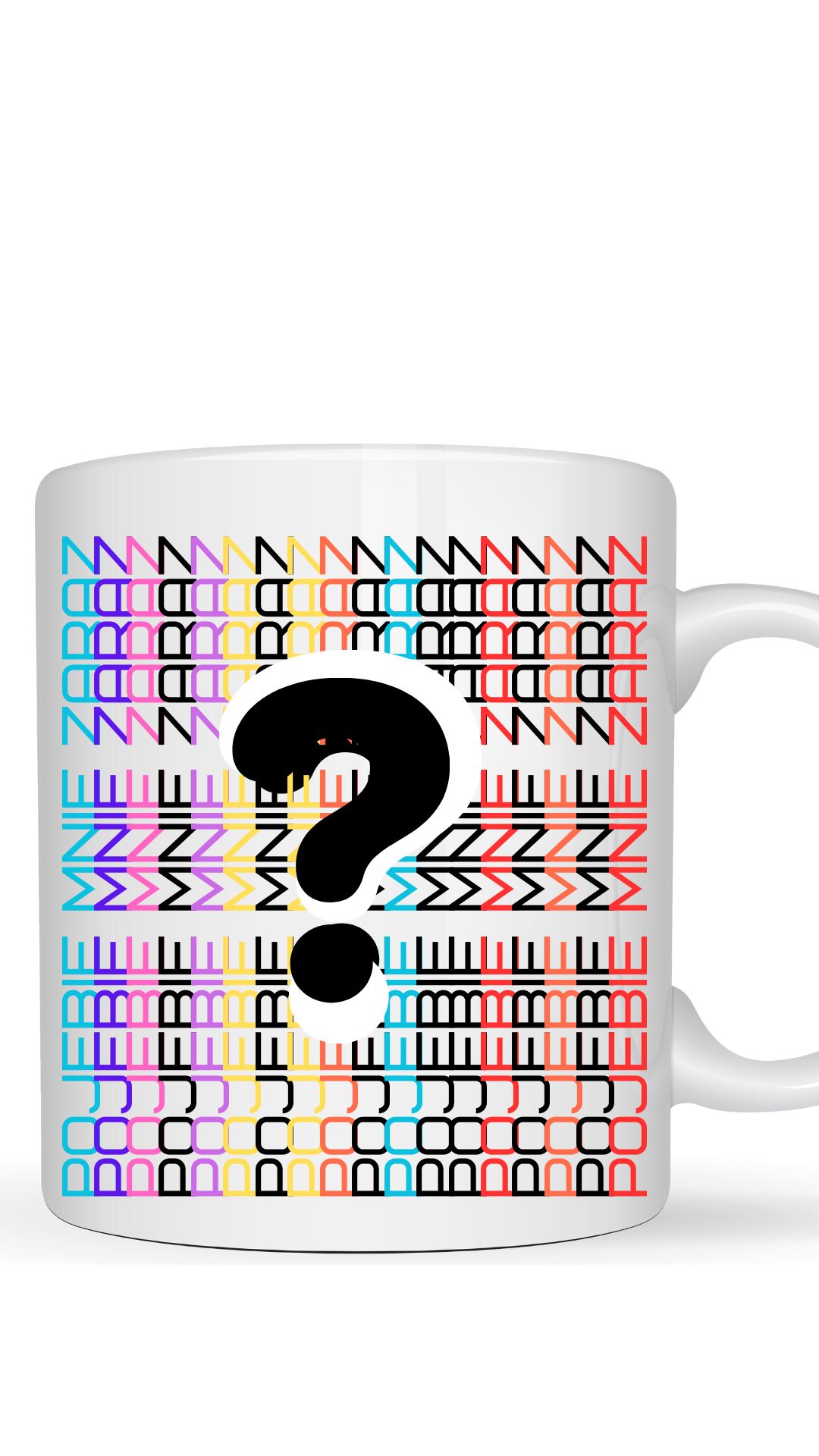 Twój napis szlaczki kolorowe