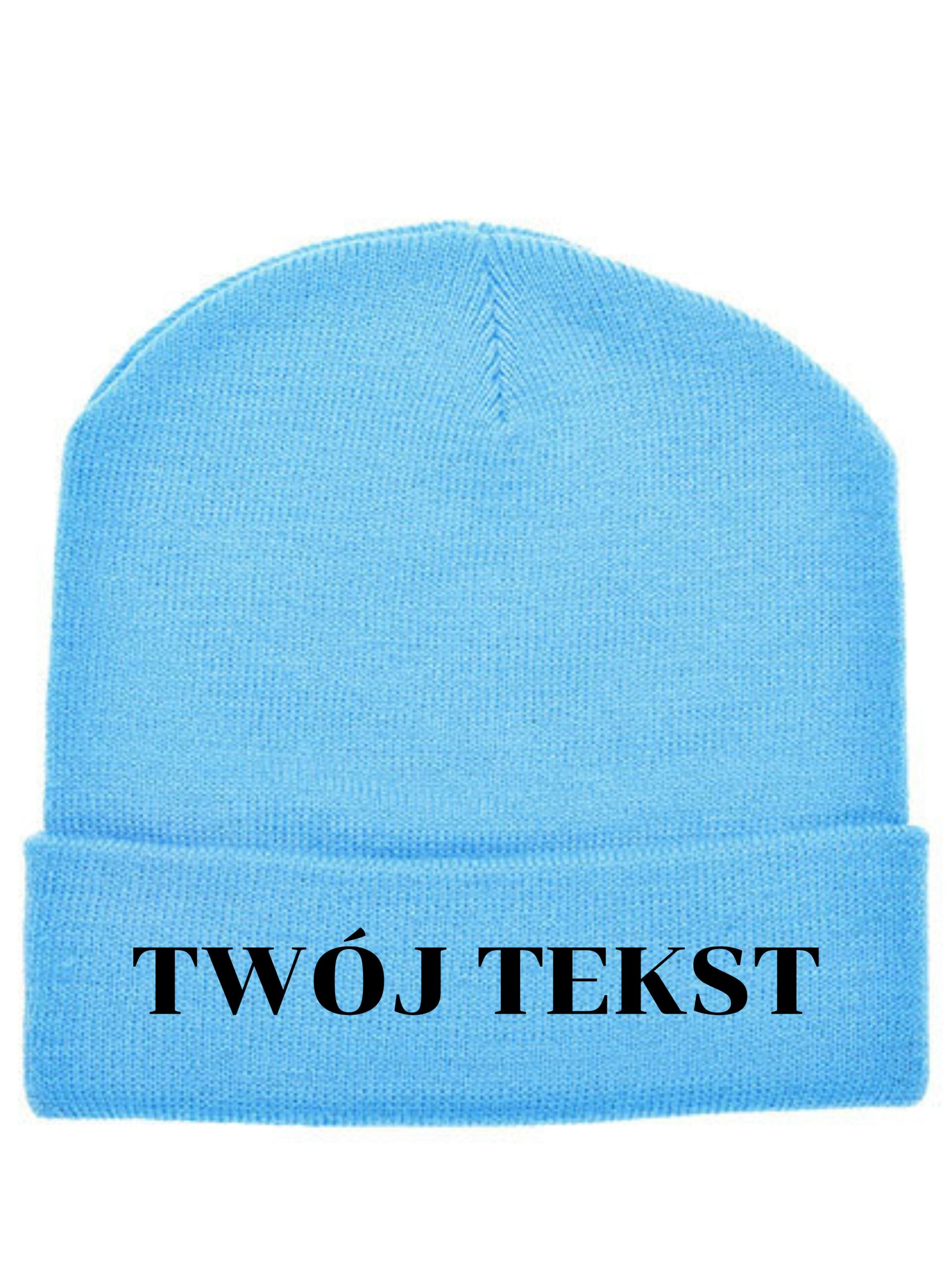 Czapka z Twoim napisem