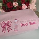 Pretty girls drink red bull
