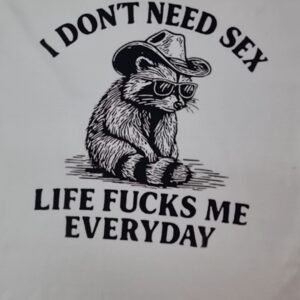 I don't need sex...Szop