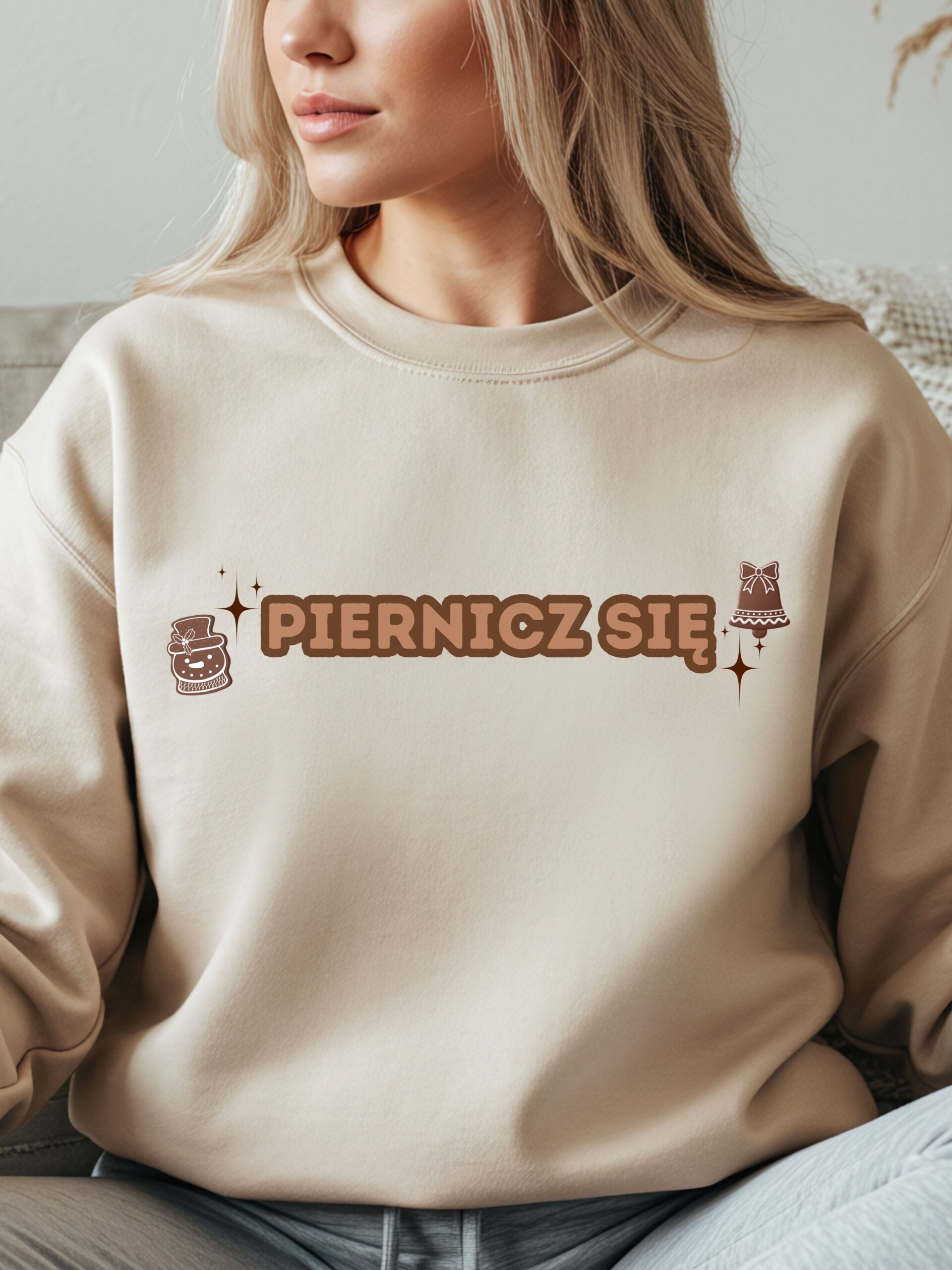 Świąteczny nadruk - Piernicz się