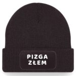 Czapka nadruk pizga złem