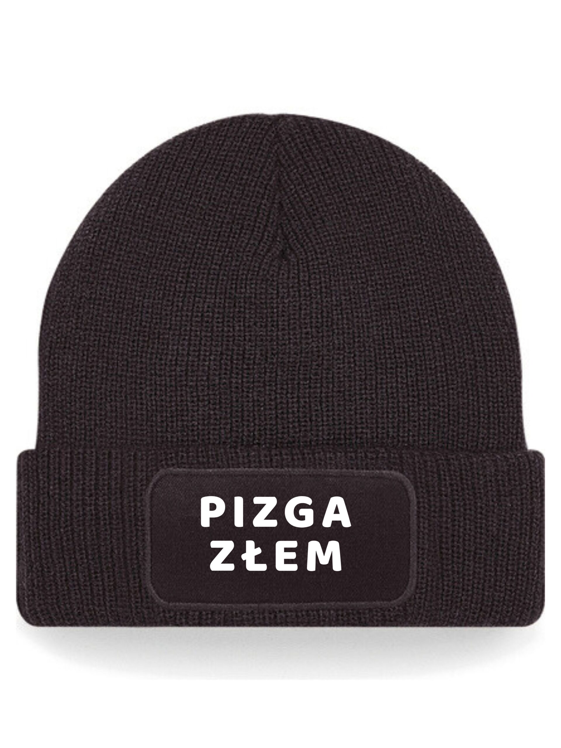 Czapka nadruk pizga złem