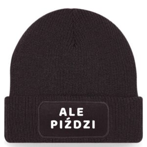 Czapka nadruk ale piździ