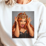 Lalka ruda z koroną