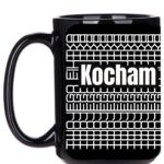 Kocham Twojego fiutka - czarny kubek