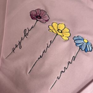 Kwiaty - wzorek dyskretny - pojebie mnie zaraz