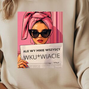 lalka z gazetą - ale wy mnie...