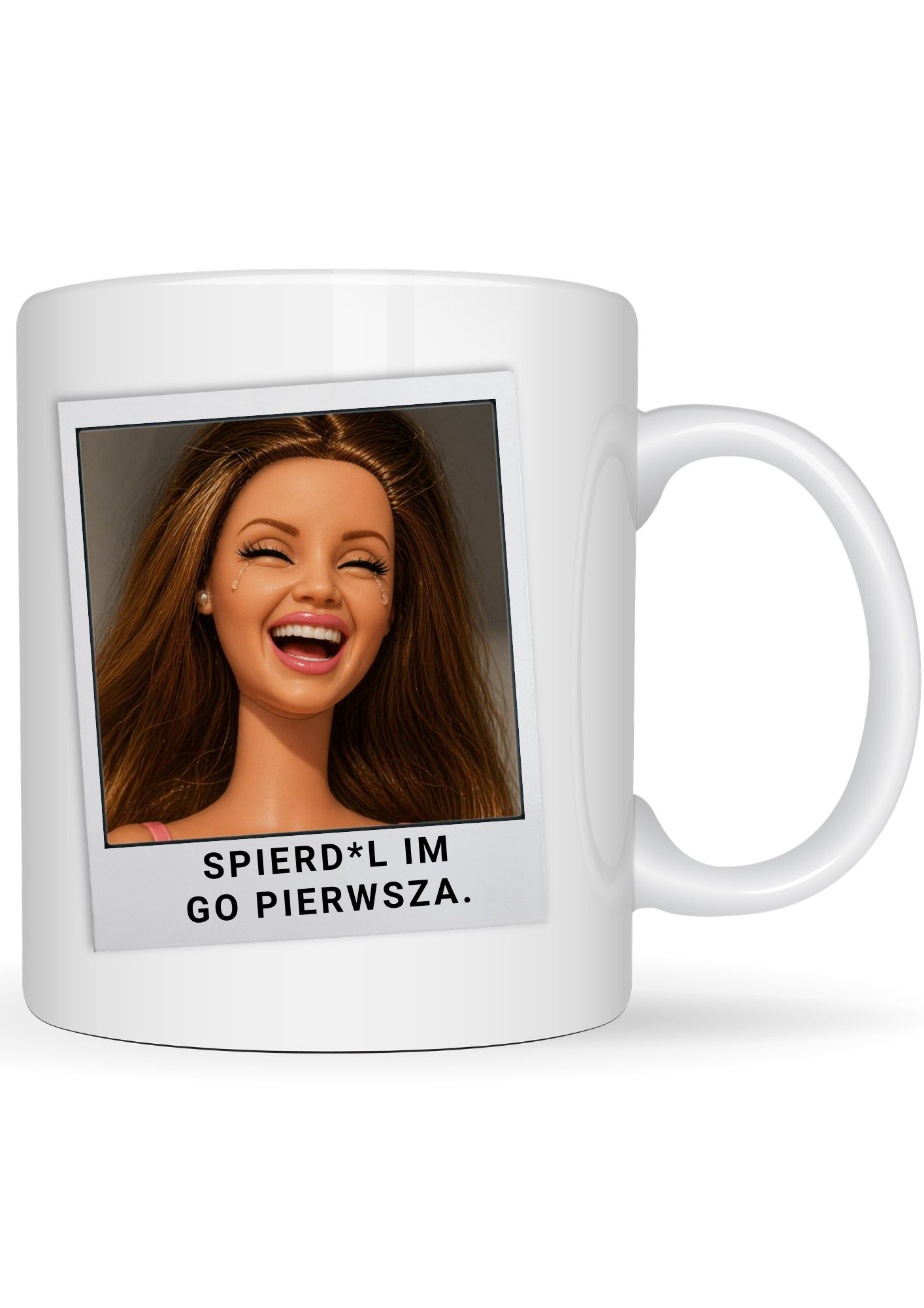 kubek lalka - nie pozwól żeby ludzie w pracy spierd*lili Ci dzień...