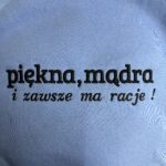 Piękna, mądra.. haft 3D