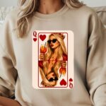 lalka blond na karcie