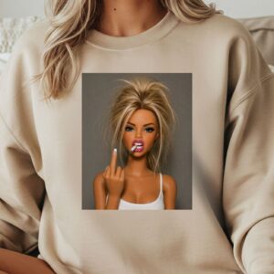 lalka fuck z papierosem blondynka