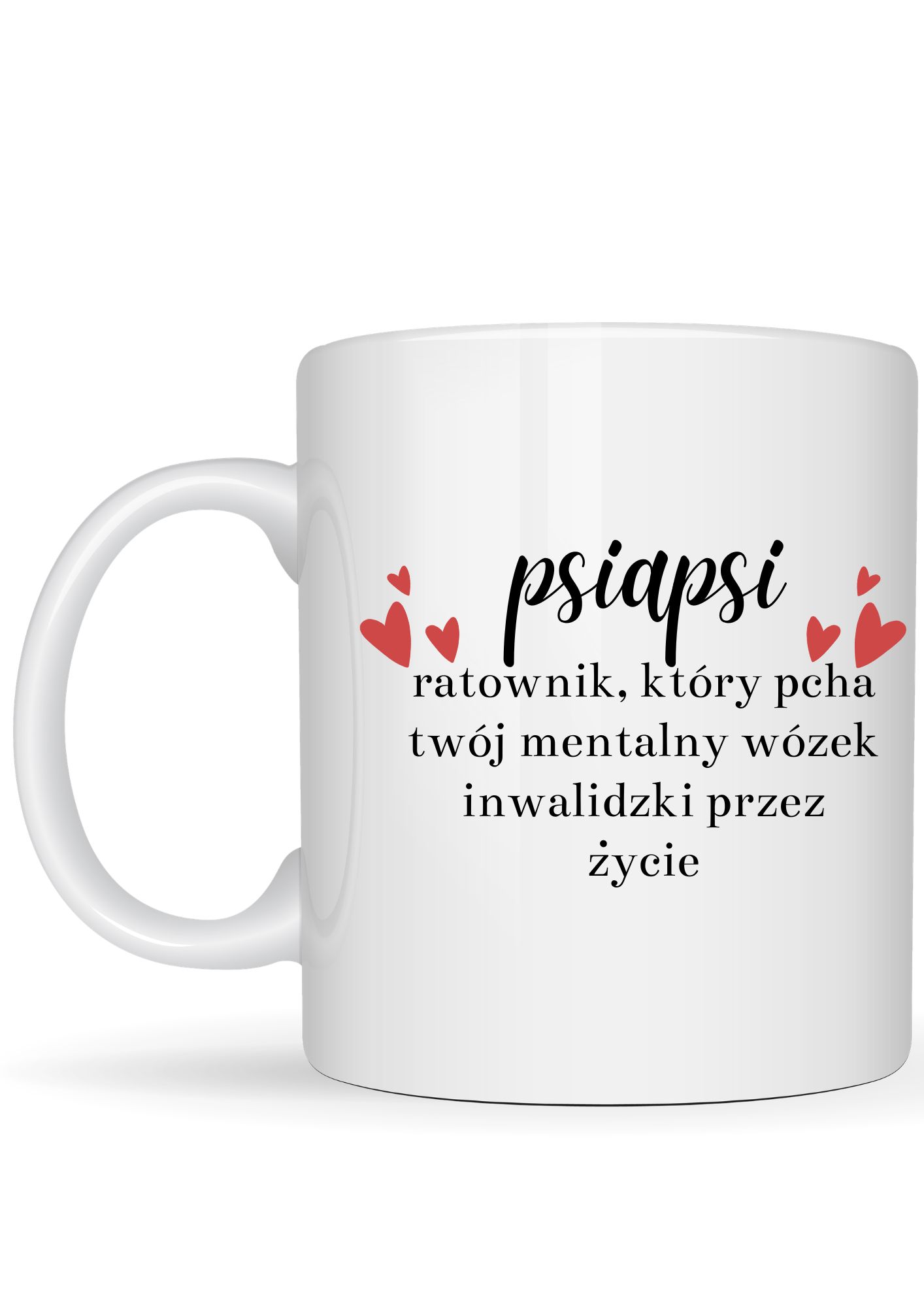 Psiapsi - ratownik który pcha twój mentalny wózek inwalidzki przez życie