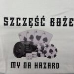 Od ręki - szczęść boże... -  koszulka biała -  rozmiar M