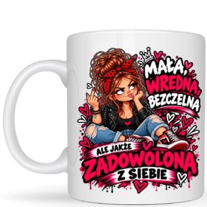 mała, wredna, bezczelna - kubek