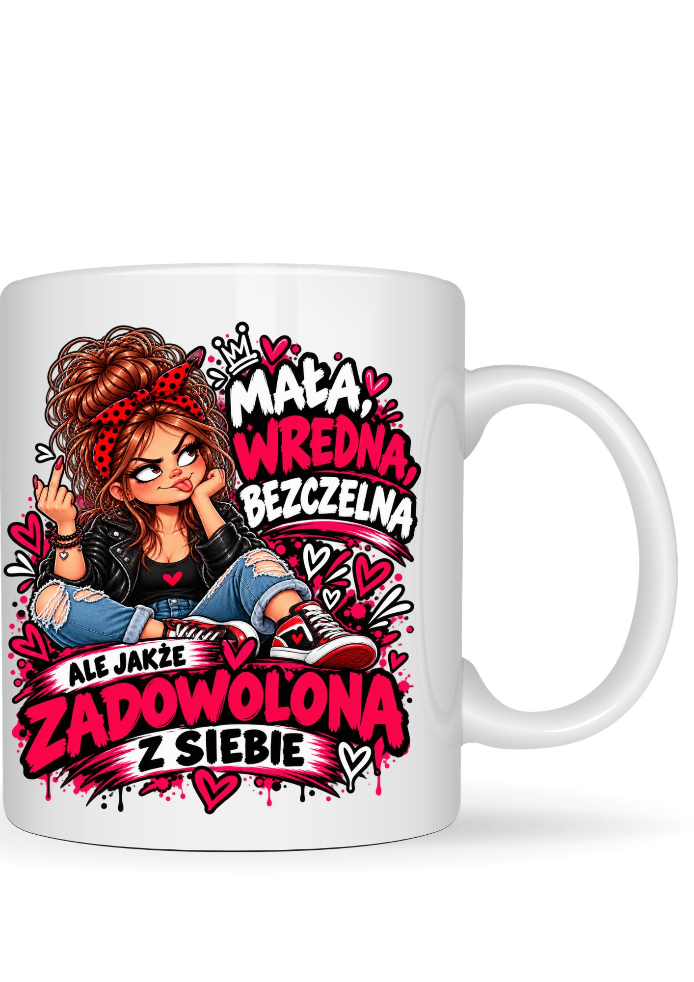 mała, wredna, bezczelna - kubek - obrazek 2