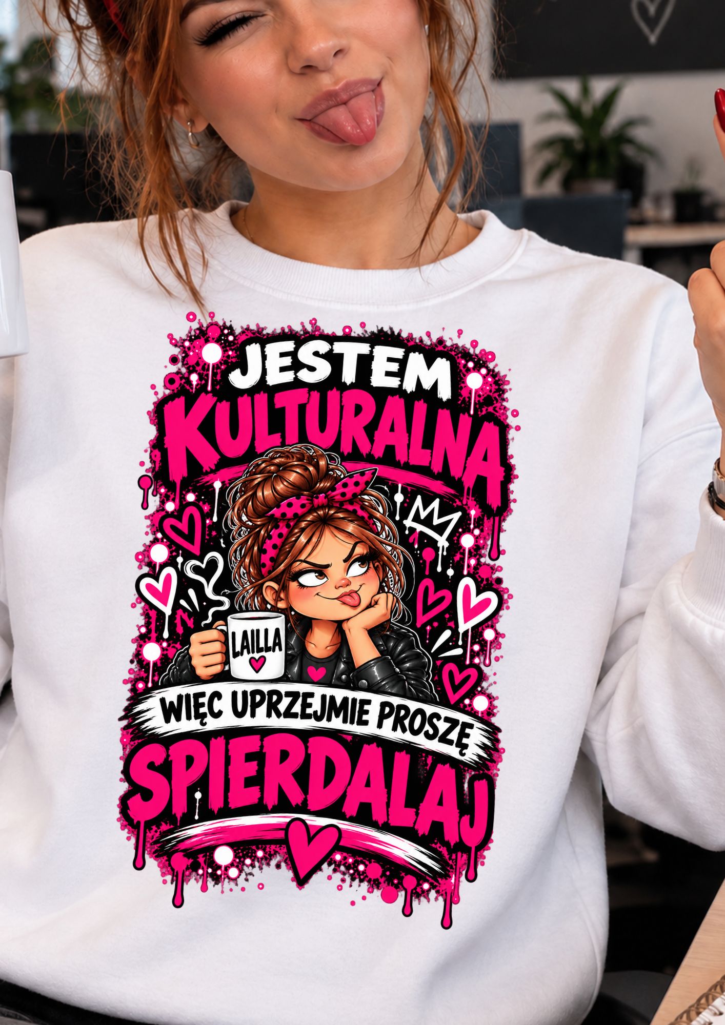 jestem kulturalna, więc uprzejmie proszę ...